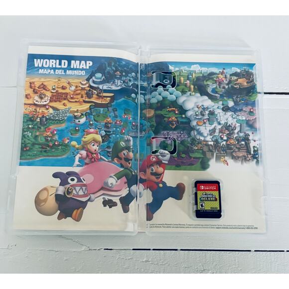 Super Mario Bros. U Deluxe Video Game for Nintendo Switch - Picture 2 of 2